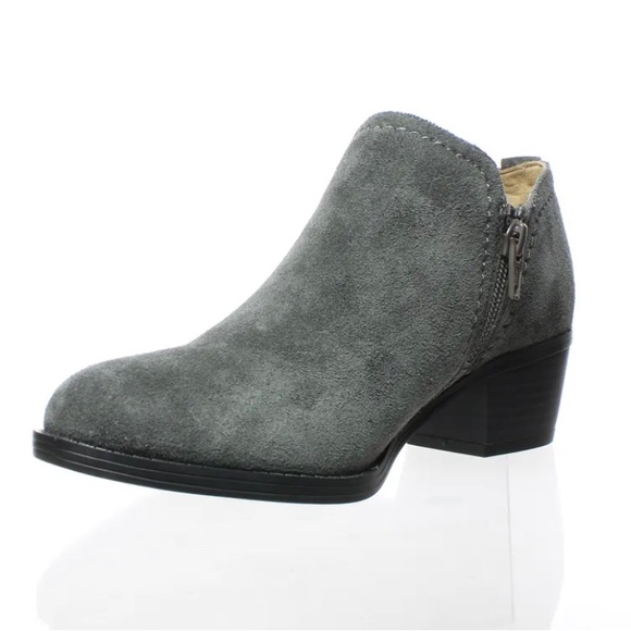 Naturalizer Womens Zarie Grey Ankle Boots Size 5.5 (1285445) NWB - Picture 1 of 4
